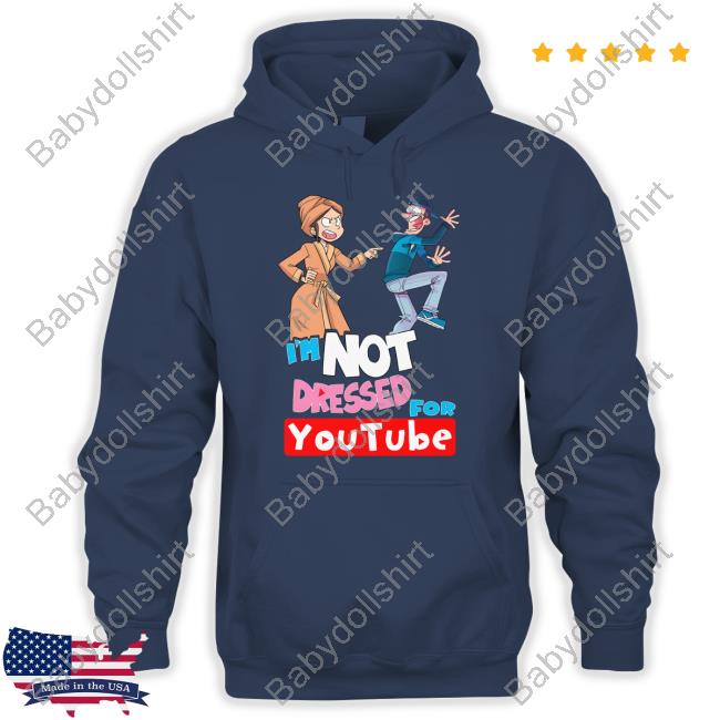 Official Fgteev Merch I'm Not Dressed For Youtube T Shirt