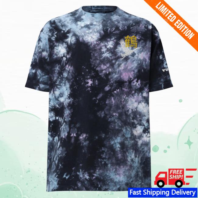 Yujin Clothing x Champion Tancho-Zuru Tie Dye New Shirt Milky Way Tie-Dye