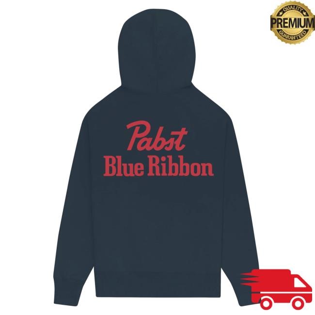 Official Pabst Blue Ribbon Pabst Blue Ribbon Navy Hoodie