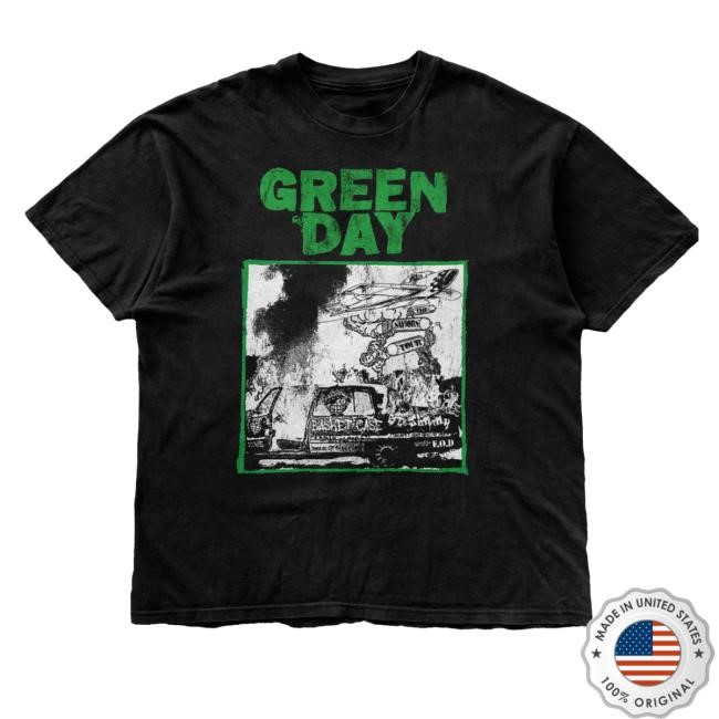 Greenday Riot Trio Tour Shirt