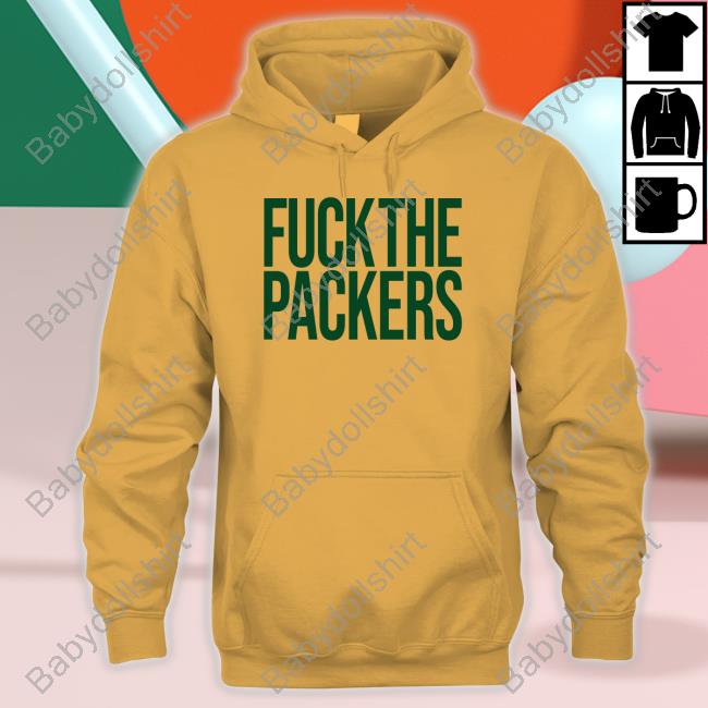 Bear Misterio Fuck The Packers Crewneck Sweatshirt