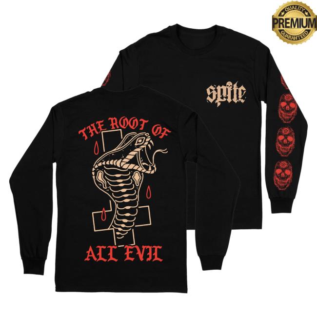 Official Spite Band Rising Merch Spite Band - Snake Long Long Sleeve Shirt Risingmerch