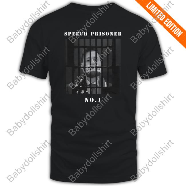 Owen Shroyer Merch Speech Prisoner No 1 Tri-Blend Sweatshirt