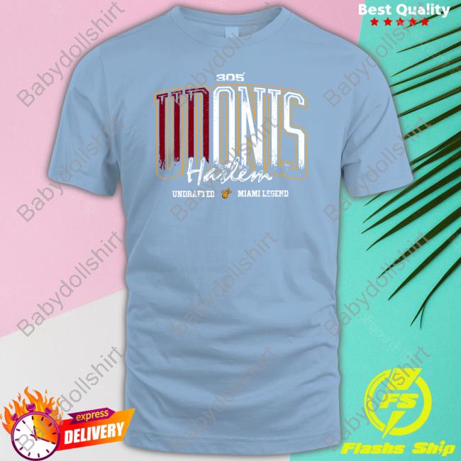305 Udonis Haslem Miami Legend Tee Shirt
