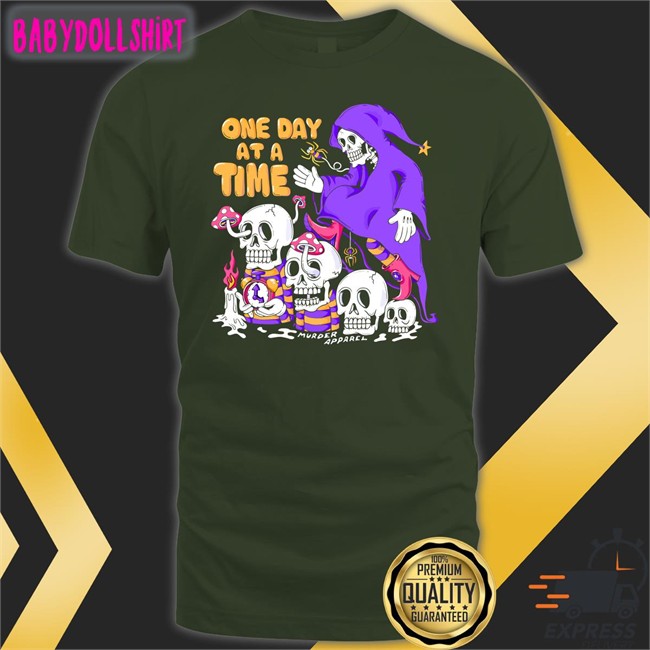One Day At A Time Hoodie Murder Apparel Merch