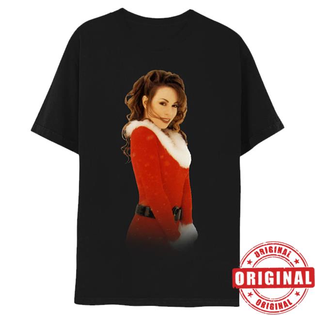 Official Mariah Carey Merch Store Shop Merry Christmas Photo Tees MariahCarey