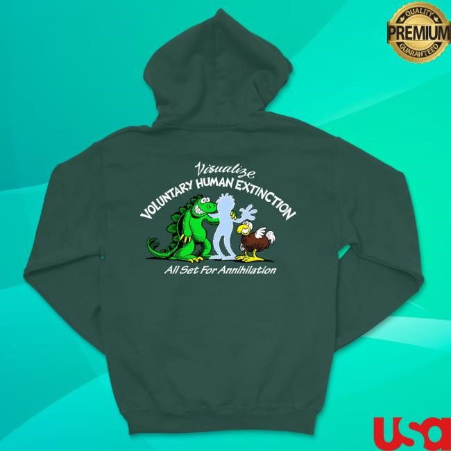 Nothing Band VISUALIZE Long Sleeve Hoodie Nothing Merch