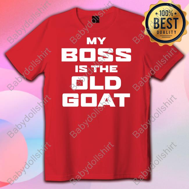 Chase Briscoe 2023 Mahindra Tractors Stewart-Haas Racing My Boss Is The Old Goat 14 Sweatshirt