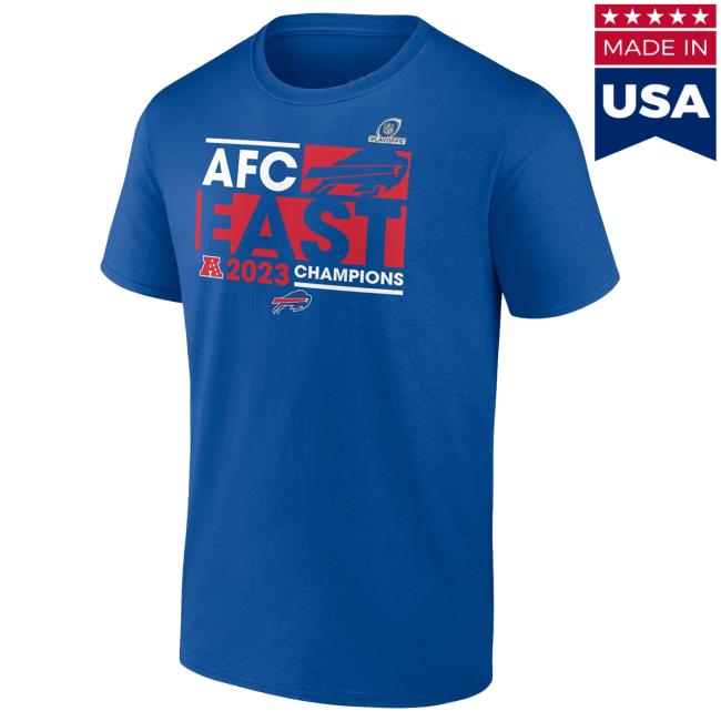 2023 Afc East Division Champions Buffalo Shirt