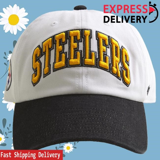 Official Abercrombie And Fitch Apparel Clothing Merch Pittsburgh Steelers '47 Clean-Up Hat Abercrombiefitch Store Shop