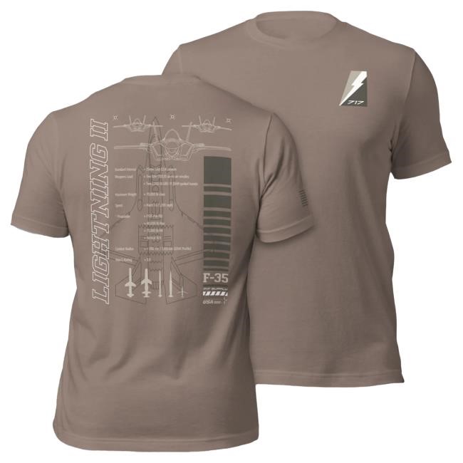 Official 717 Supply Store Shop F-35 New Shirt