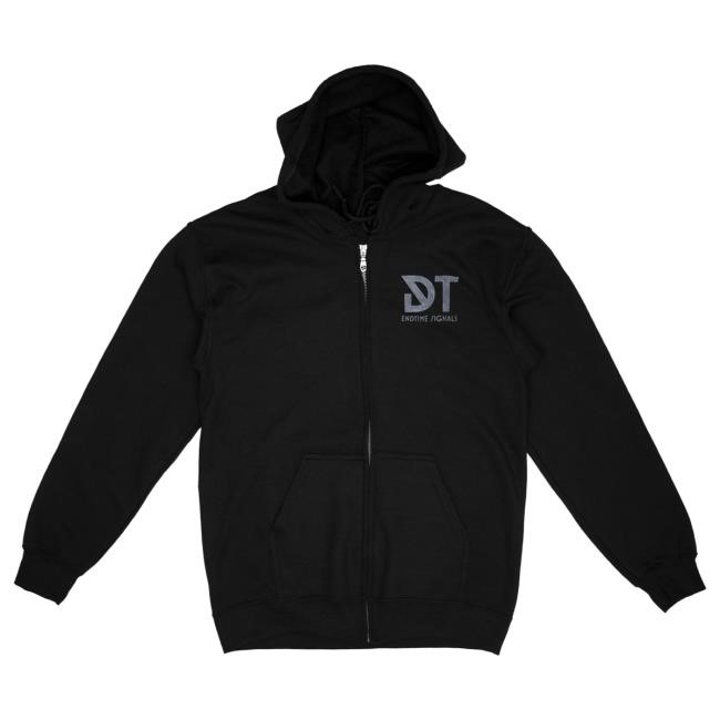 Official Dark Tranquillity Endtime Signals Figures Zipper Hoodies