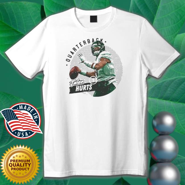 Official Jalen Hurts Philadelphia Quarterback Dots Tee Shirt