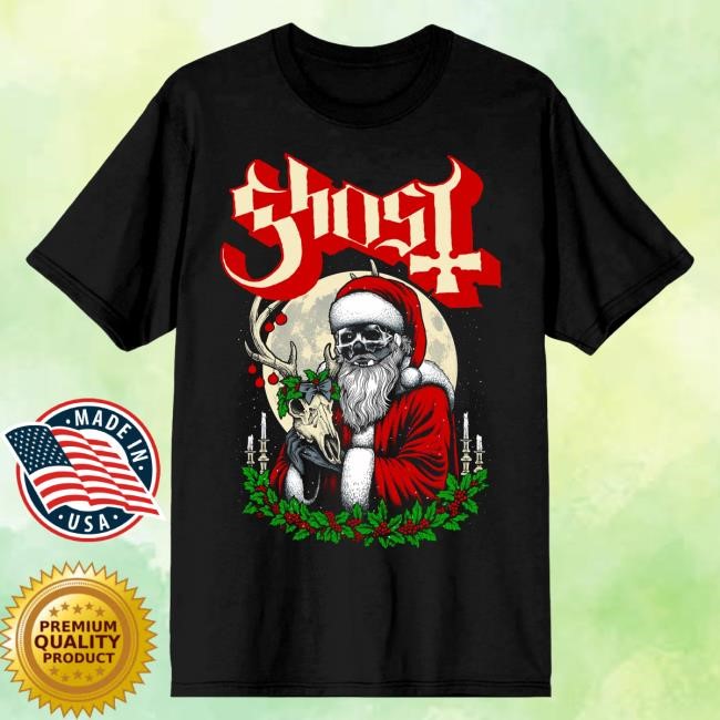Official Ghost Merch Store Father Christmas Hot Shirt