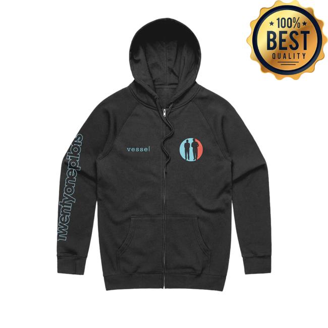 Twenty One Pilots Merch Twenty One Pilots Zone Vessel Power To The Local Dreamer Zip Up Pullover Sweatshirt
