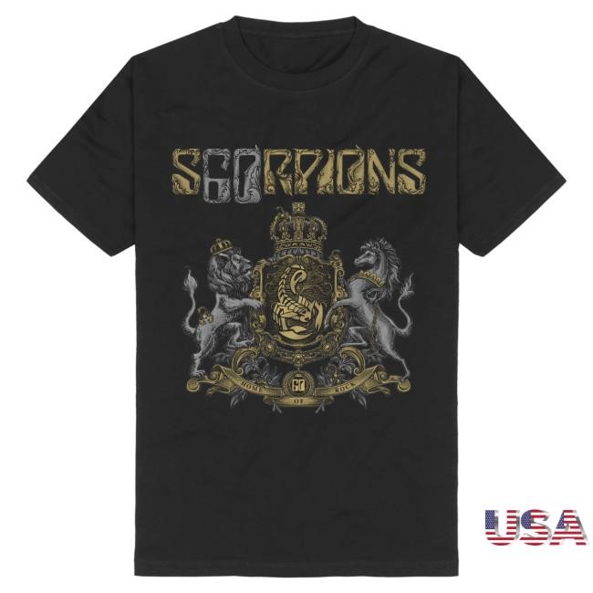 Scorpions Hannover Crest Shirts Scorpions Store Shop Merch Official