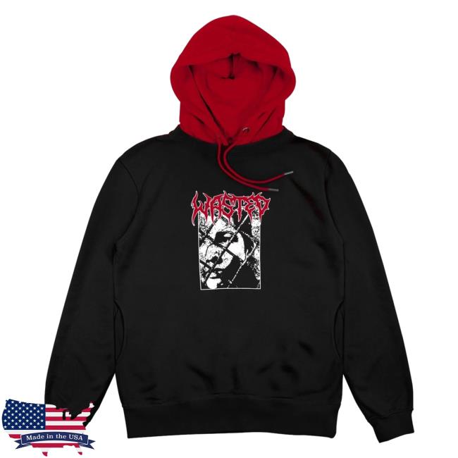 Official Wasted Clothing Wasted Paris Telly Wire Sweater