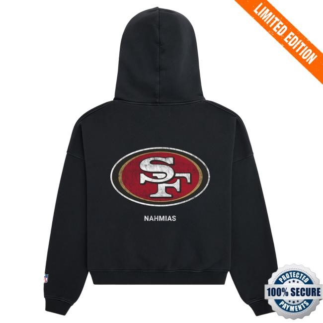 Official Fanatics Shop Store Merch San Francisco 49ers Miracle Academy Unisex Hooded Sweatshirt - Black by NFL