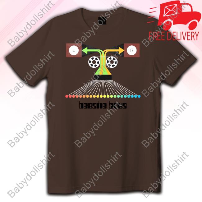 Beastie Boys Merch Dual Channel Tee Shirt