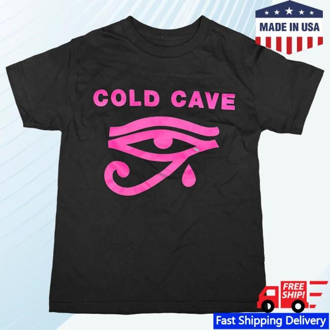 Cold Cave Promised Land Black & Pink New Shirt – Heartworm Press