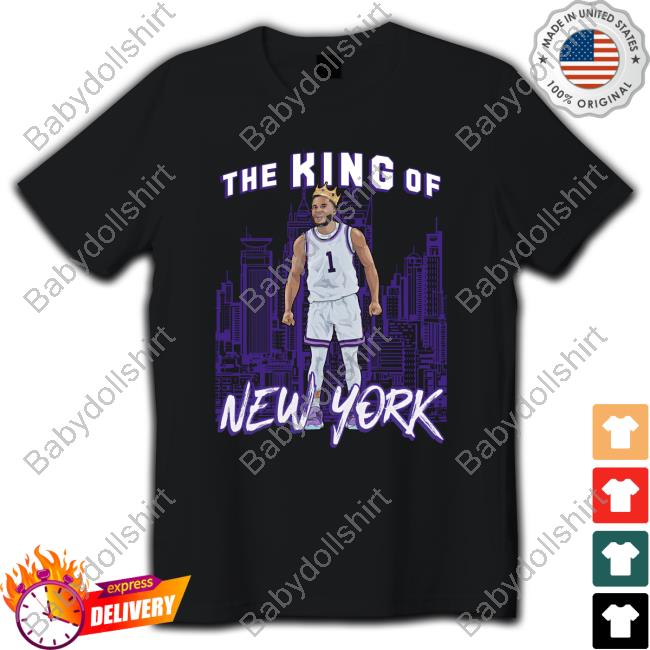 Official Barstool Sports The King Of New York Long Sleeve T Shirt The King Of New York T-Shirt