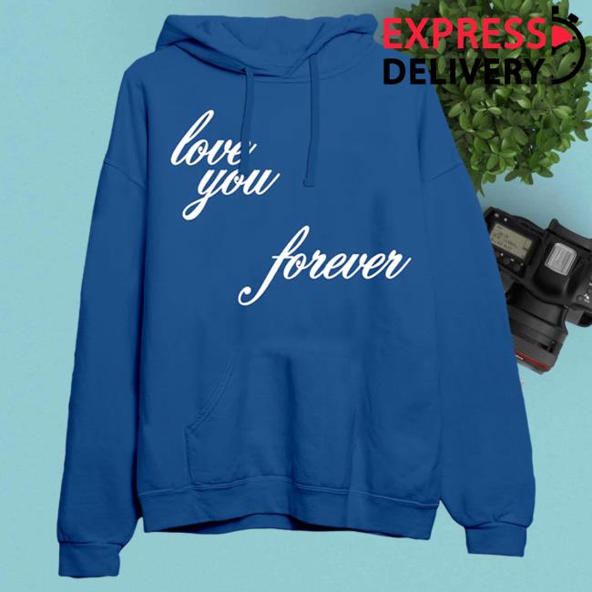 Official Fletcher Merch Store Love You Forever Hooded Sweatshirt Fletcher Clothing Shop