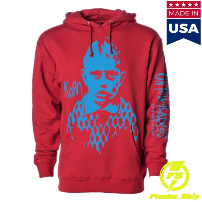 Official Korn Merch Korn Untouchables 20Th Crew neck Sweatshirt