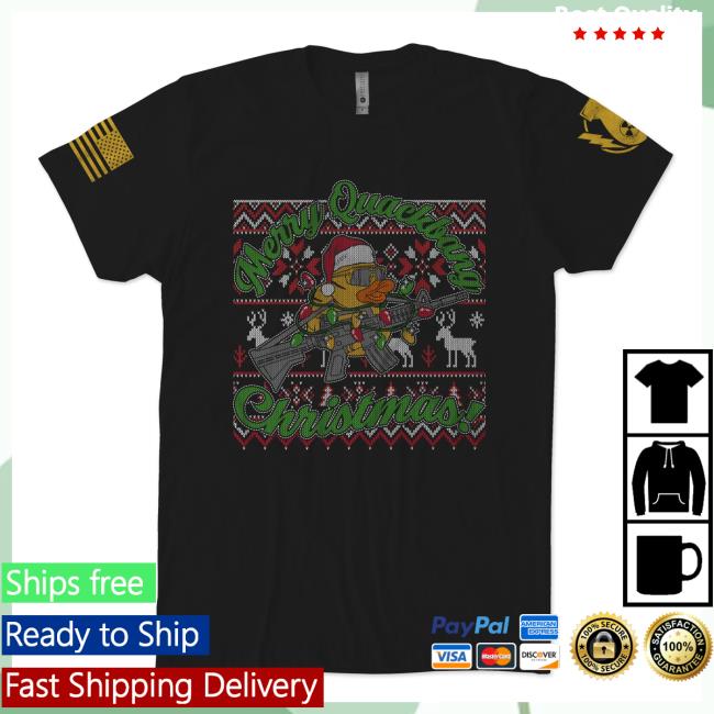 The Fat Electrician Merch Quackbang Christmas Tee