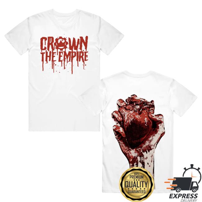 Crown The Empire Merch Heart Tees