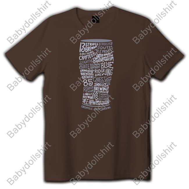 Six And Main The Local Pint Cool Blue Long Sleeve T-Shirt