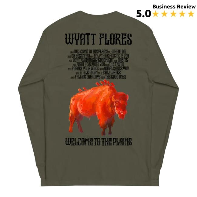 Wyatt Flores Wttp Tracklist L/S – Wyatt Flores Merch Shop