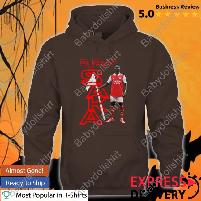 Official Arsenal Saka Bootleg Shirt