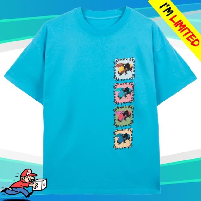 Official Spotify Capsule Merch Store Shop Tyler, The Creator Flower Boy Multi Bee Shirt New SpotifyCapsuleStore
