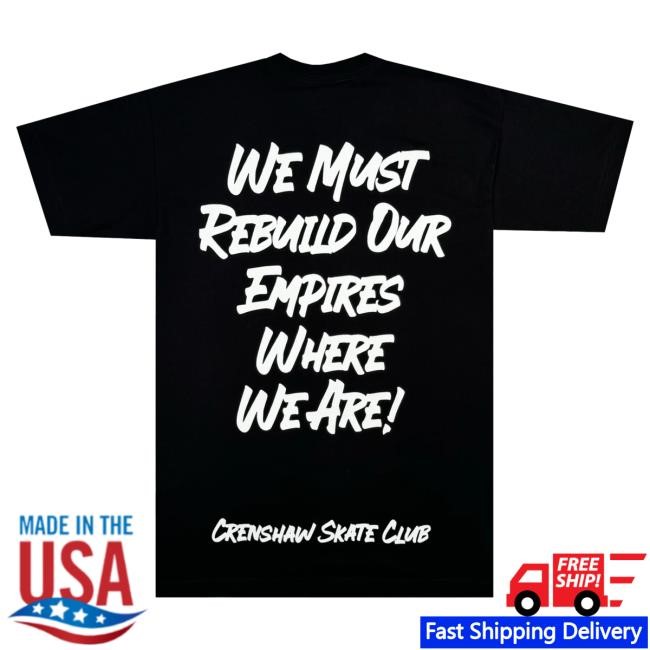Official Crenshaw Skate Club SCA Tee Crenshawskateclub