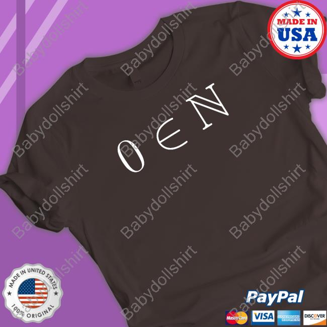 Zero Is A Natural Number Shirt Anthony Bonato Anthony Bonato Zero Is A Natural Number Long Sleeve T Shirt
