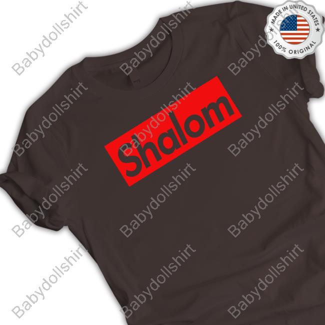 Jewishlivesmatter Merch Shalom Sweatshirt