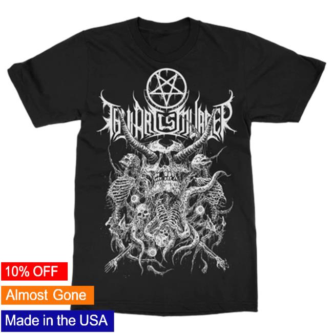 Official Thy Art Is Murder Merch Store Thy Art Is Murder Riddick Skull Pile Shirt 2023