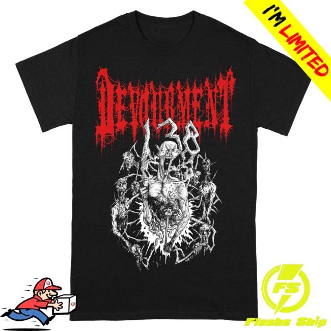Official Reality Fade Merch Store Devourment 'Impaled' Long Sleeve Shirt RealityFade