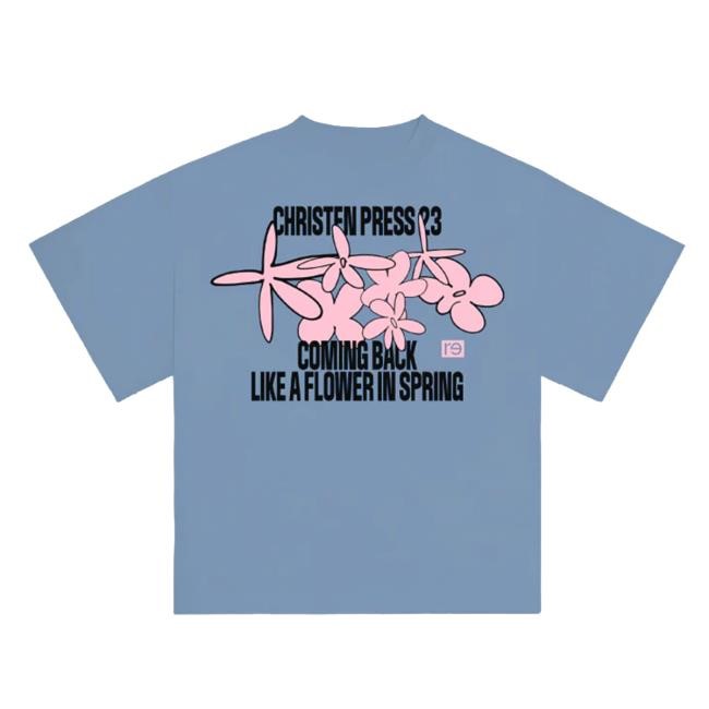 Christen Press 23 Flower Shirt Re—Inc Shop