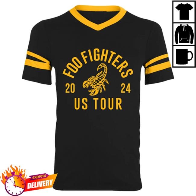 Official Foo Fighters Merch 2024 Tour Foo Fighters 2024 Us Tour - Mendel Shirt 2024