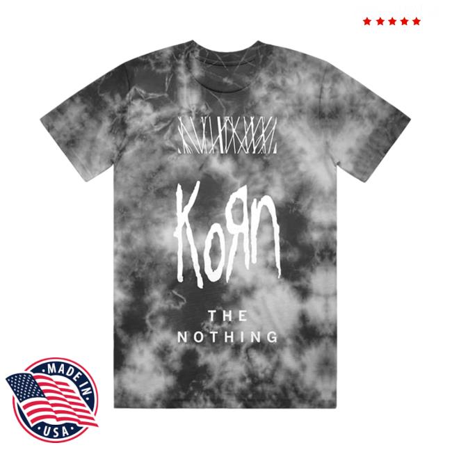 Official Korn The Nothing Tie Dye Tee Shirt
