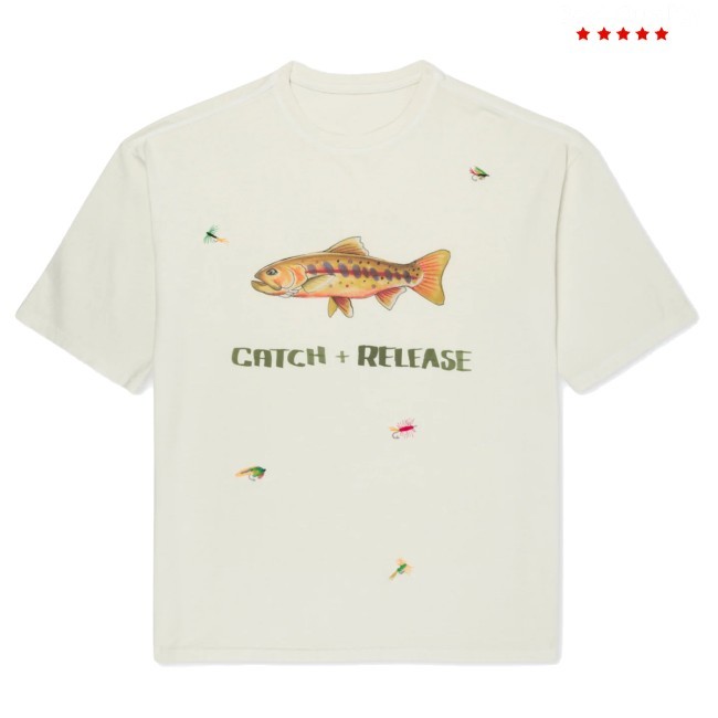 Official Vintage Heavy Catch & Release New Tee