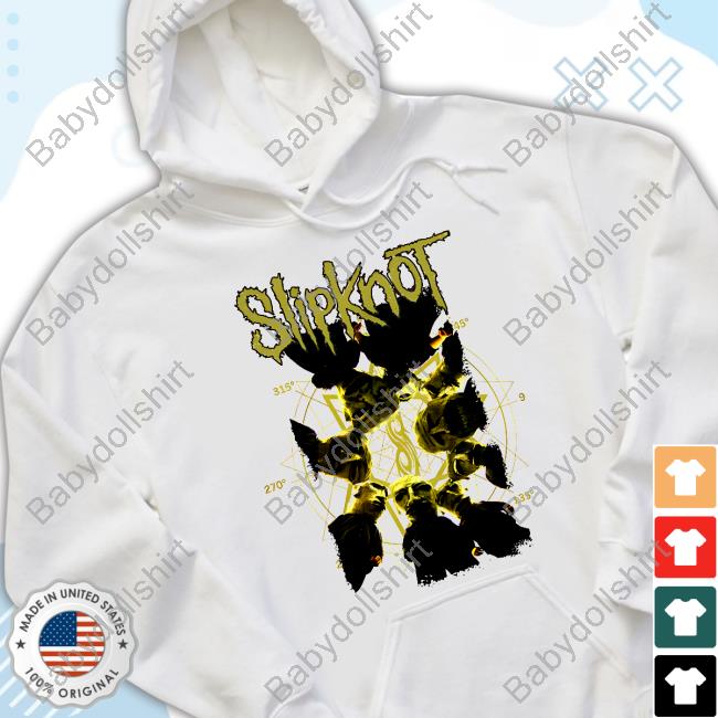 Official Slipknot All Hope Is Gone White Long Sleeve Tee