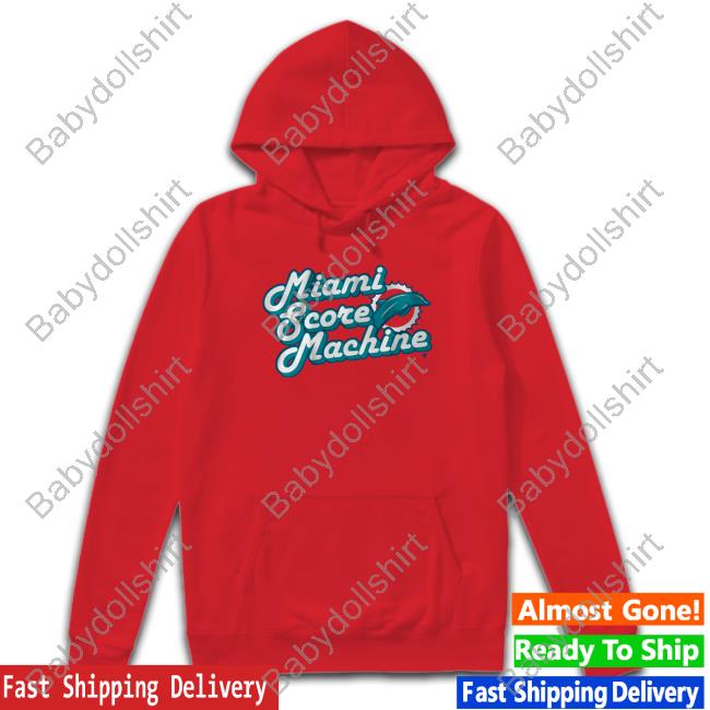 Miami Score Machine Dolphins T-Shirt