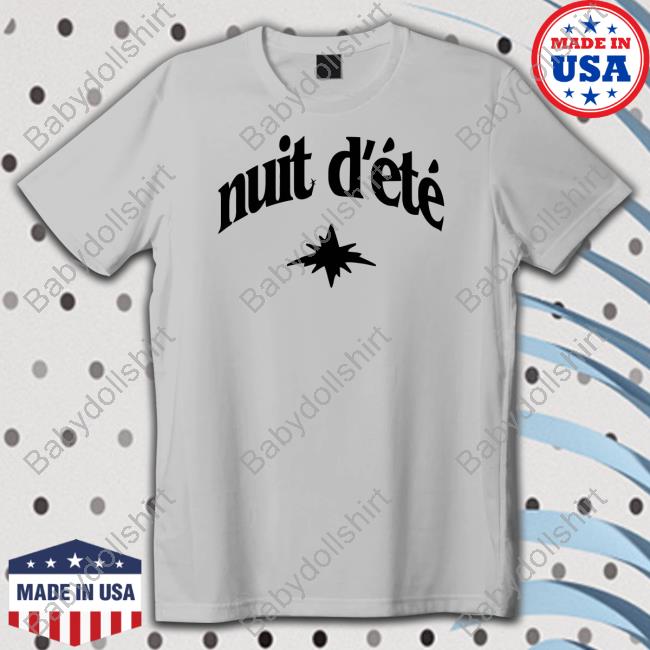 Nuit Dete Store Le Tee-Shirt Gris Long Sleeve Tee Longue Vie À Tous Mennés
