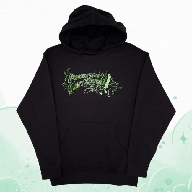 Official Hello Merch Madilyn Mei Promise You Won't Scream Popover Sweatshirt HelloMerch