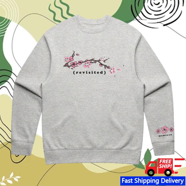 Official Mxmtoon Merch Plum Blossom Crew neck Sweatshirt