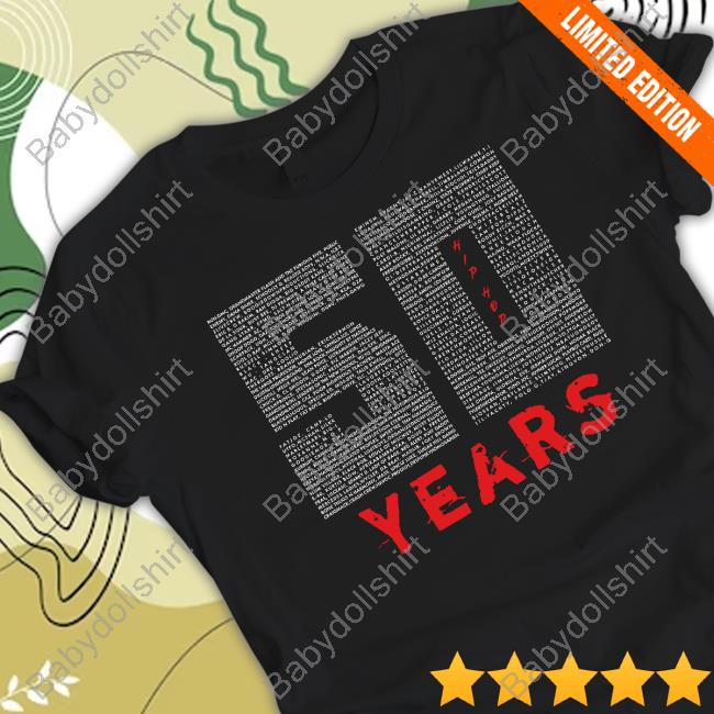 Gunit Brands "50 Years" Of Hip Hop Crewneck Sweatshirt