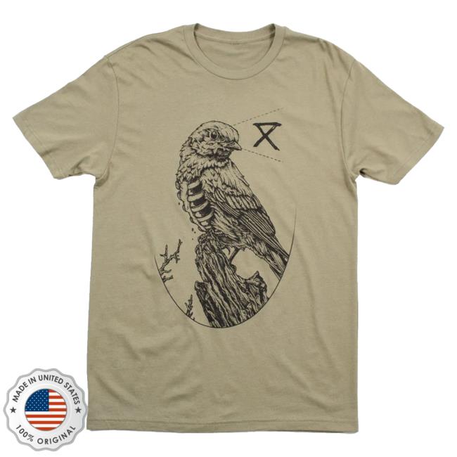 Official Circa Survive Bird New Shirt Light Olive Circasurvive