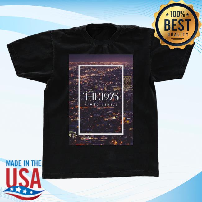 Official The 1975 Apparel Clothing Merch Shop Store The1975 Medicine Tee Shirt